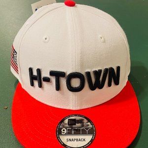 Houston Rockets NBA H-Town New Era Snapback Hat